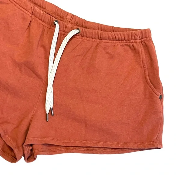 Vuori Women's Orange Shorts - Picture 6 of 12